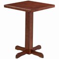 Ram Game Room 30 x 30 x 42 in. Square Pub Table - English Tudor BPUB2 ET